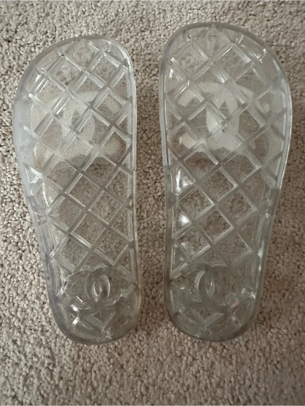 Chanel 2019 clear slides